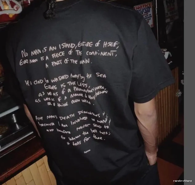 Island S L TEE Printed RULE Sleeve TEE M Black FW23 Devil's CORTEIZ WORLD THE Short XL 0504